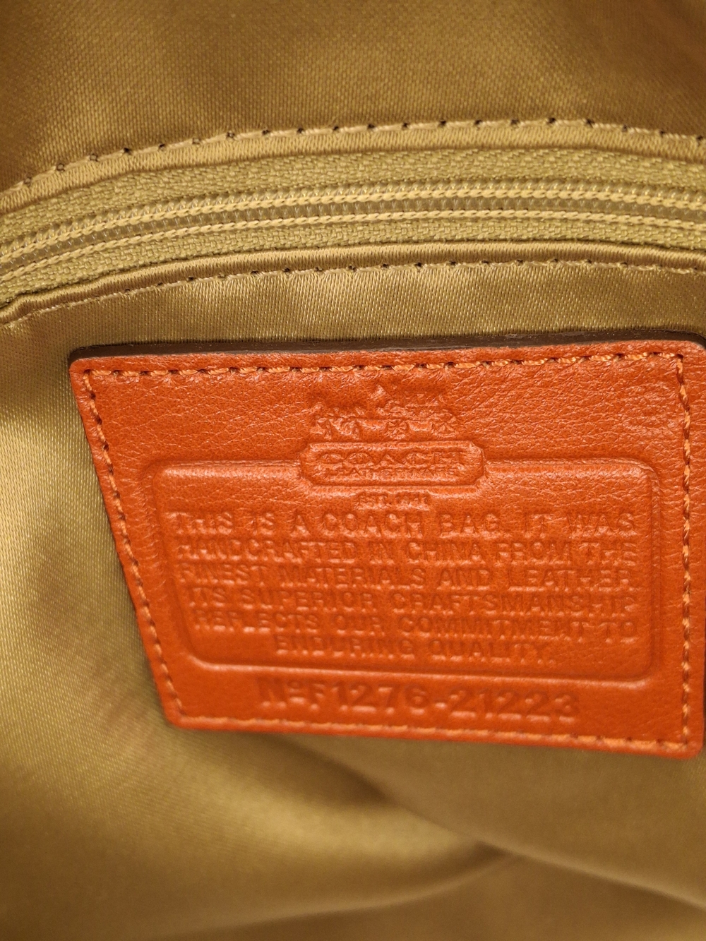 Coach Legacy Rory Satchel - Picture 4 of 6